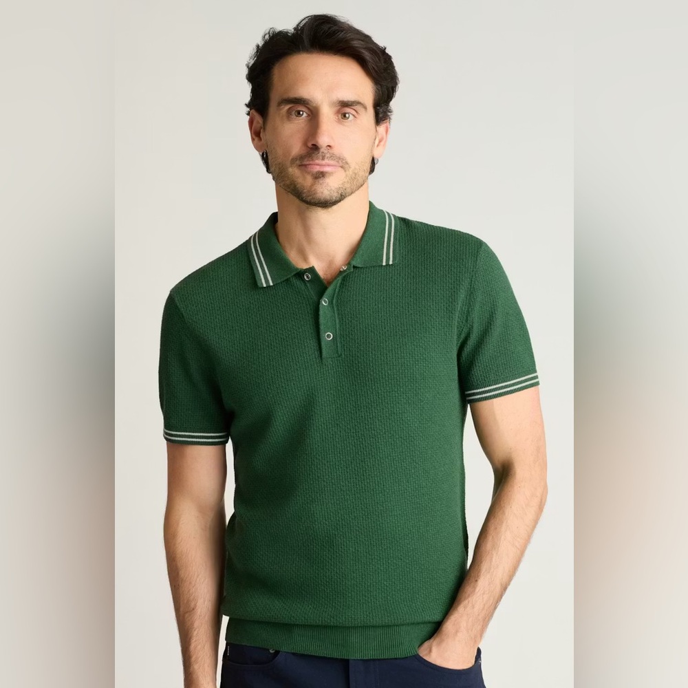 BNWT Bonobos Fairgame Sweater Polo S